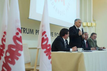 Jarosław Kaczyński spotkał się z Komisją Krajową NSZZ „Solidarność”