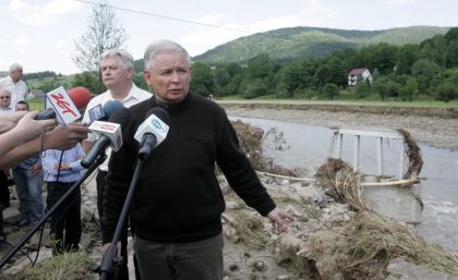 Jarosław Kaczyński odwiedził Małopolskę