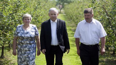 Jarosław Kaczyński odwiedził woj. lubelskie - 9 czerwca 2010