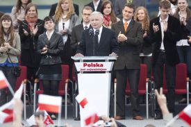 Konwencja wyborcza Jarosława Kaczyńskiego w Elblągu