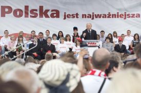 Jarosław Kaczyński odwiedził ziemię łomżyńską